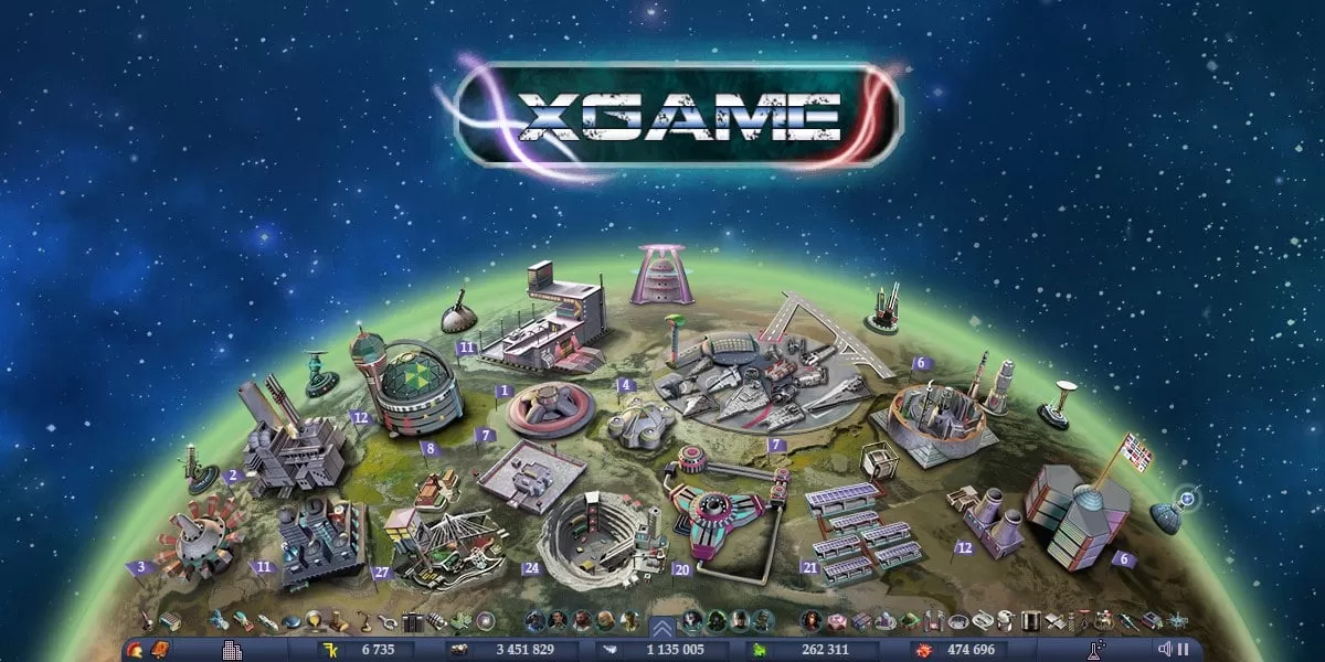 XGAME - играть онлайн. Игры про строительство космических станций