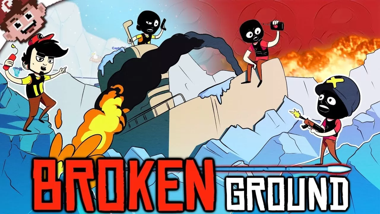 Broken Ground - играть онлайн. Обзор. Игры похожие на червячков