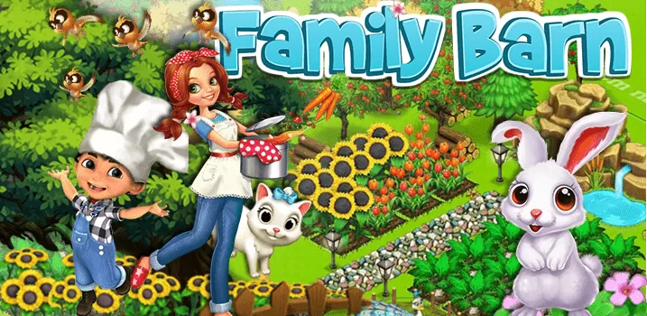 Family Barn - играть онлайн. Обзор. Многопользовательские фермы