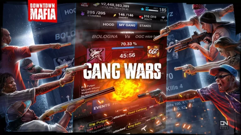 Downtown Mafia: Gang Wars - играть онлайн. Игры про бандитов