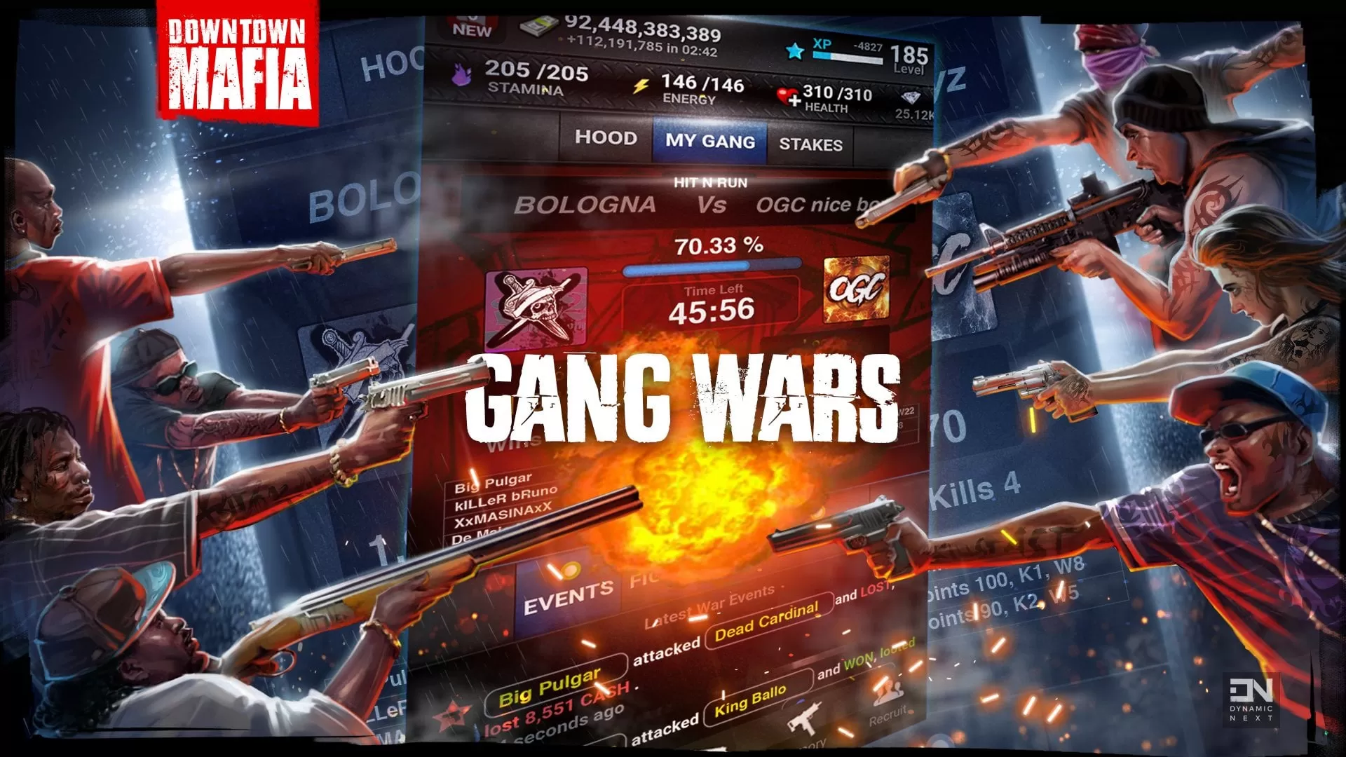 Downtown Mafia: Gang Wars - играть онлайн. Игры про бандитов