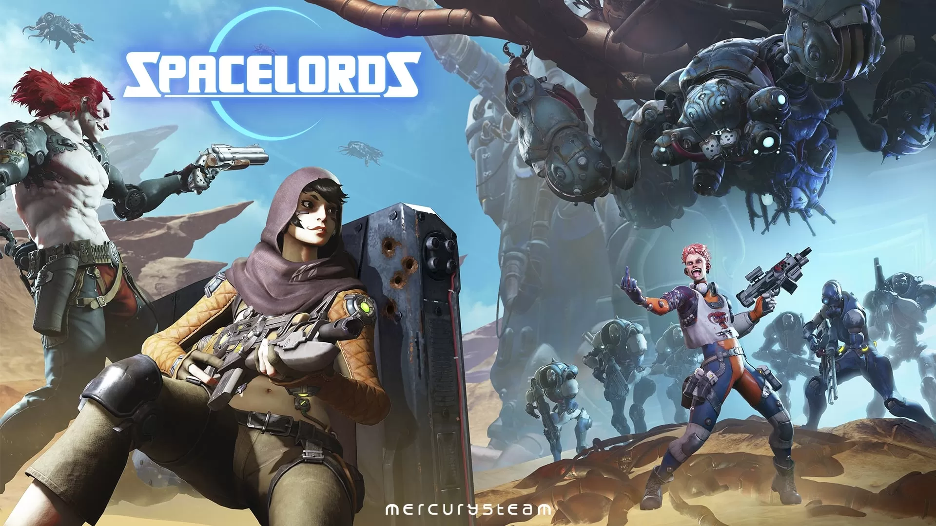 Spacelords (Raiders of the Broken Planet) - играть бесплатно. Онлайн-экшен