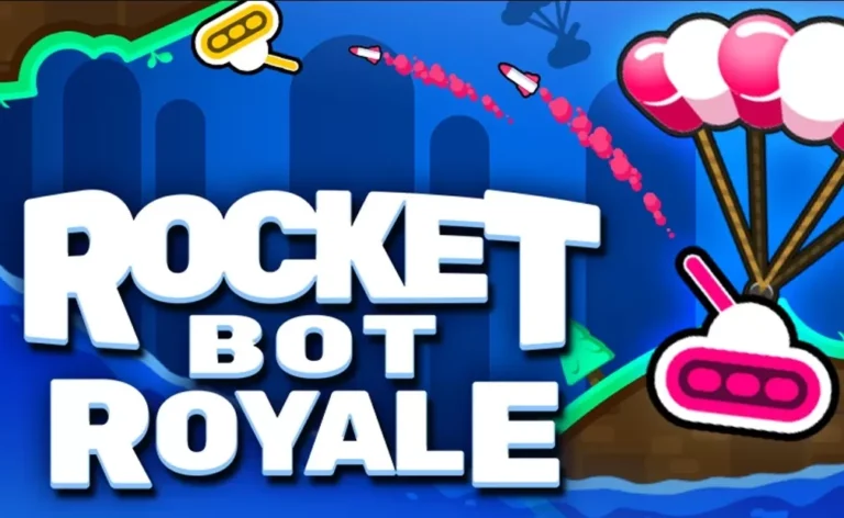 Rocket Bot Royale - играть онлайн на ПК. Королевская битва на танках