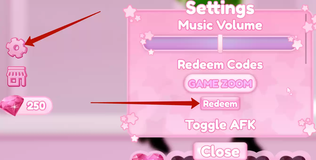 How to use IT GIRL codes