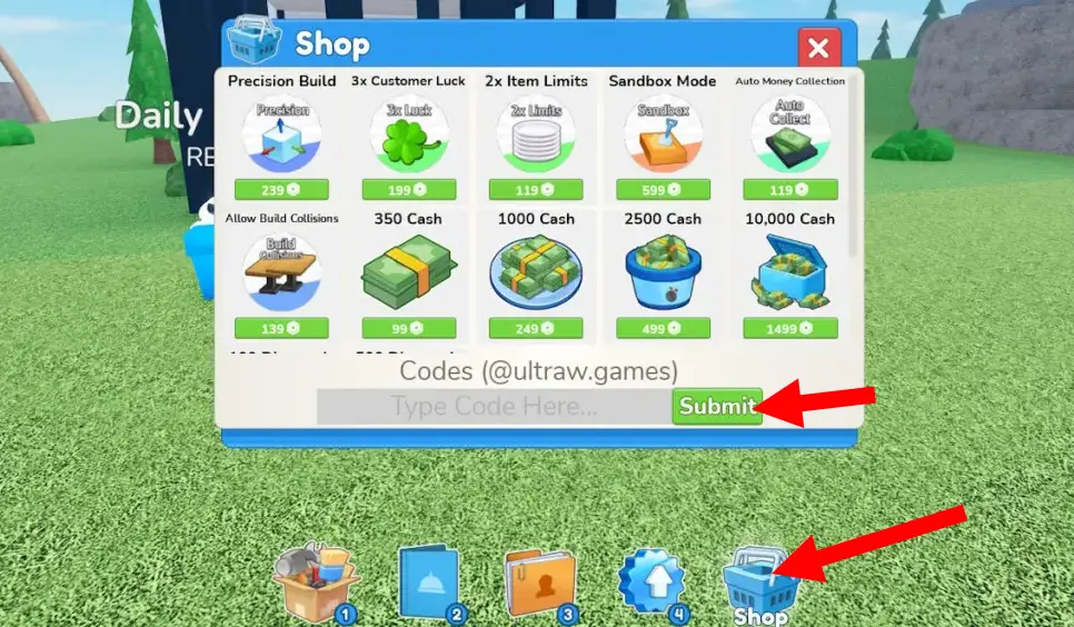 How to use Restaurant Tycoon 3 codes