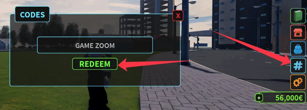 Where to Enter Fix It Up Codes?