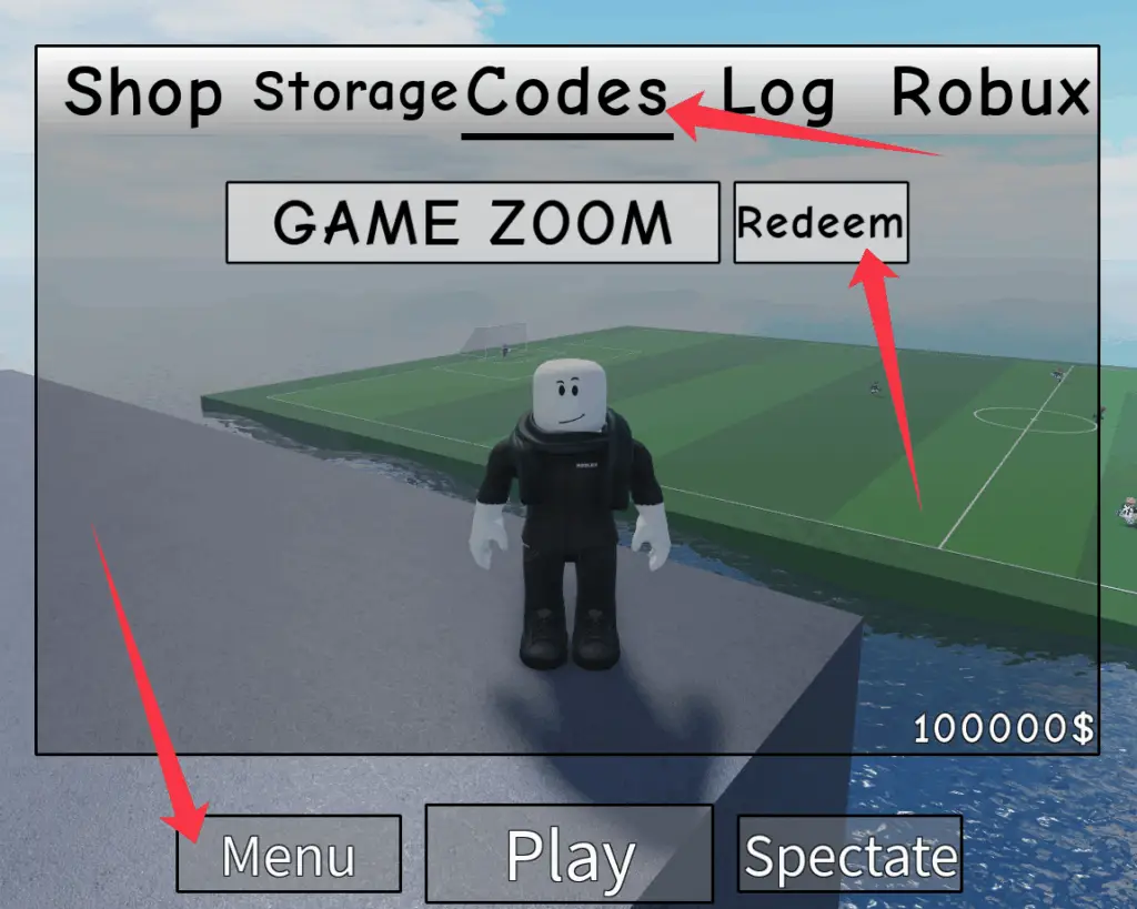 Where to enter Blue Lock Skibidi codes?