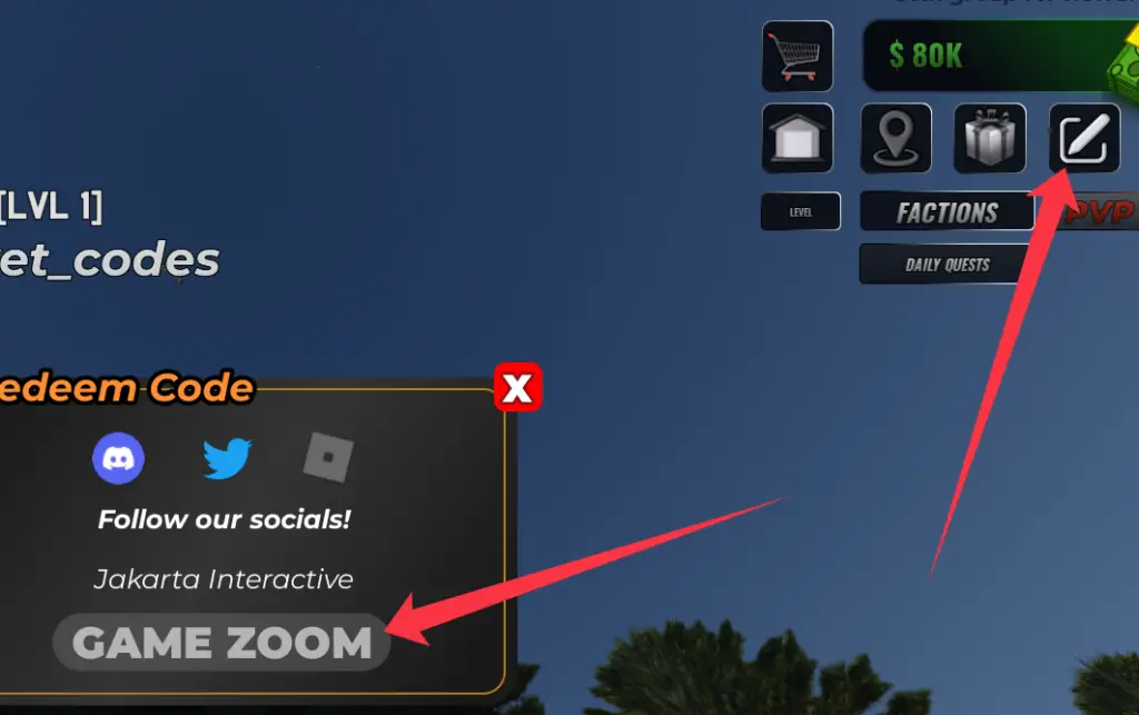 Where to enter Eagle Nation codes?