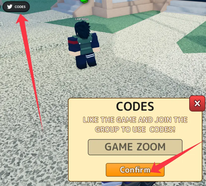 Where to redeem Shinobi Way codes?
