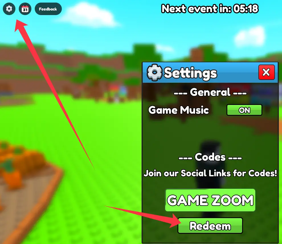 Куда вводить Build A Ring Farm коды?