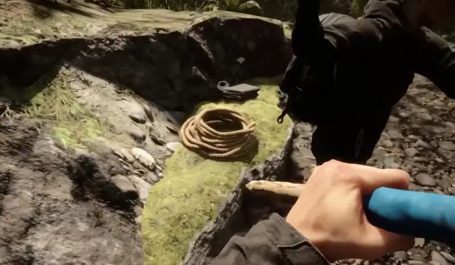 Для чего нужна верёвка в Sons of the Forest
