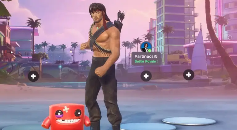 Джон Рэмбо в Fortnite как получить скин легендарного героя боевиков