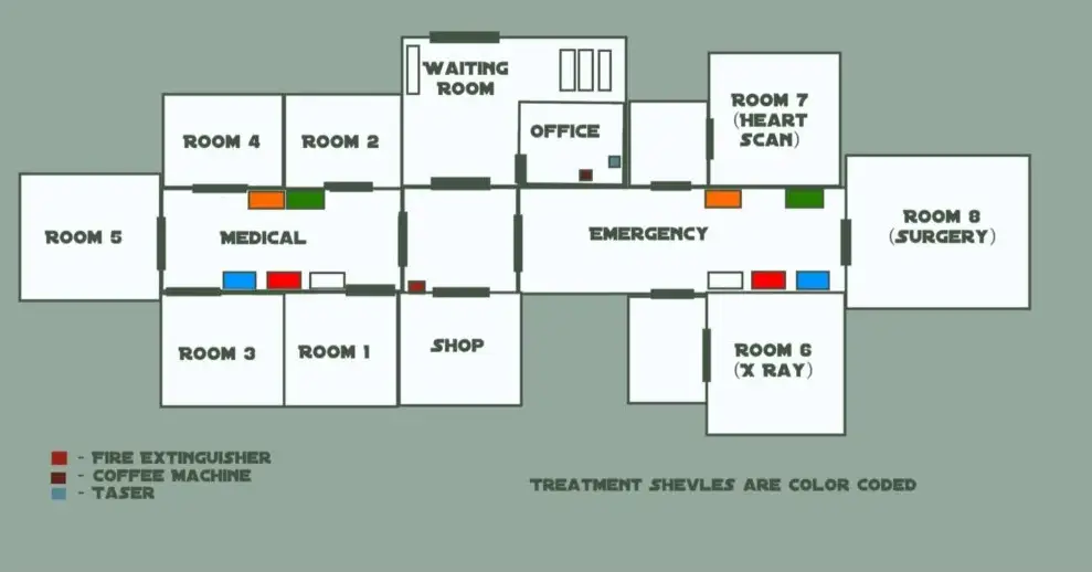 Animal Hospital (Больница для животных) карта