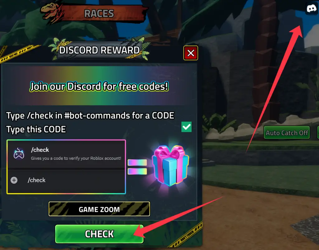 How to redeem codes in Dino Hunters