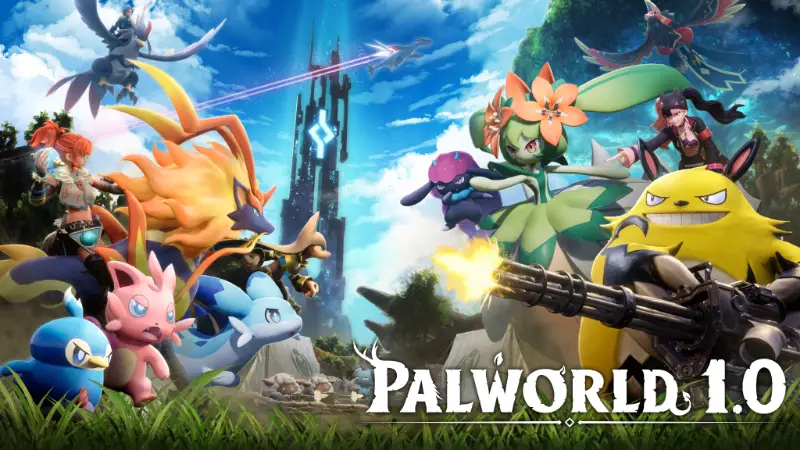 Palworld вышел в релиз 1.0! Летающие острова, 72 новых Пала и мутации