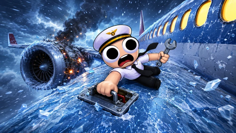 Гайд по Bumpy Flight для новичков правила игры, управление самолетом и спасение рейса