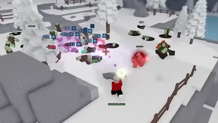 Гайд по обновлению Tundra в Survive Zombie Arena Босс Йети и Ледяной кинжал