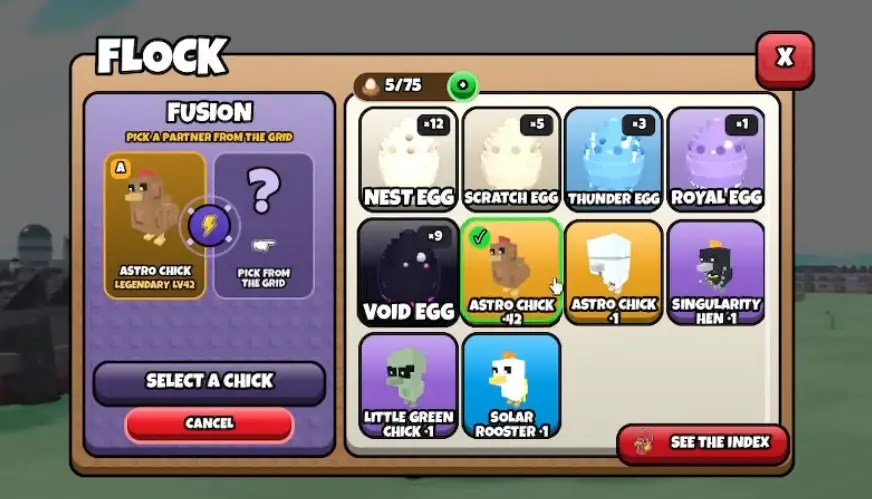 Гайд по скрещиванию в Grow a Chicken Fighter лучшие комбинации и блокировки