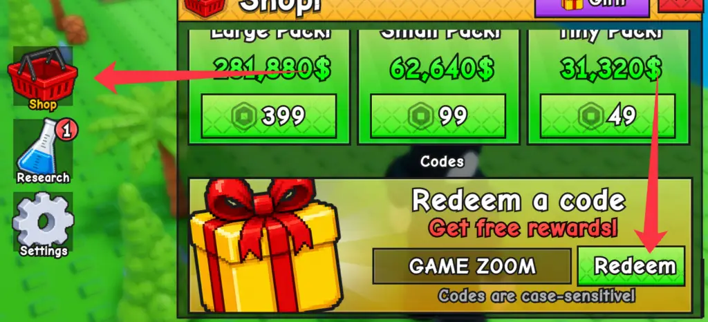 How to redeem codes in Navy War