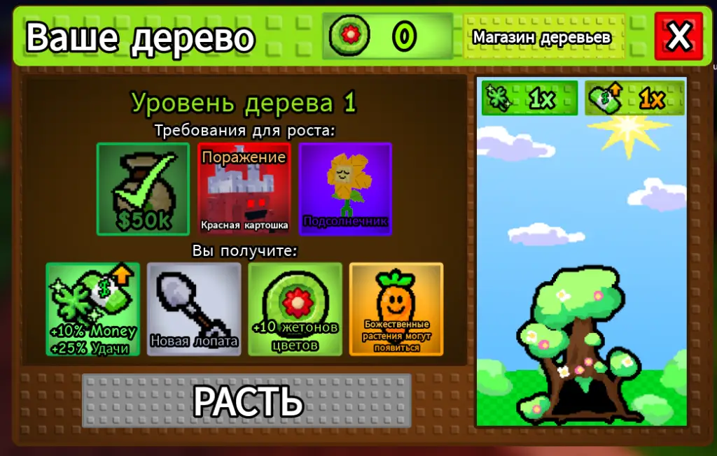 Мутации в Capybaras vs Plants