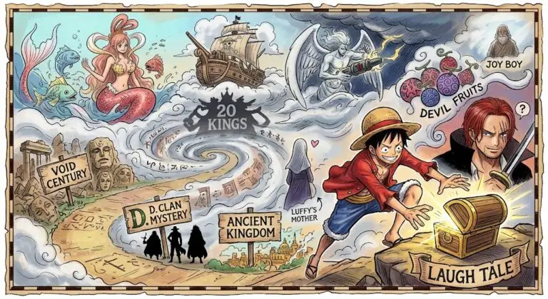 9 главных тайн One Piece, ответы на которые мы получим в финальной саге