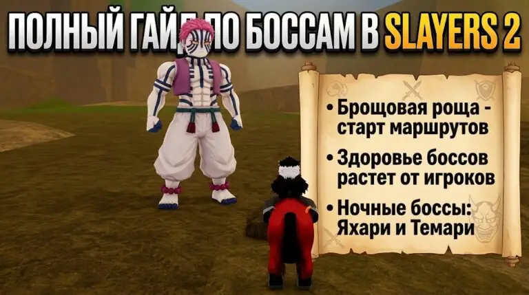 Гайд по боссам в Slayers 2 расположение, тактики и редкий лут