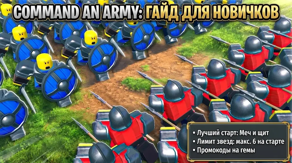 Гайд по Command An Army классы, управление, вызов войск и гача