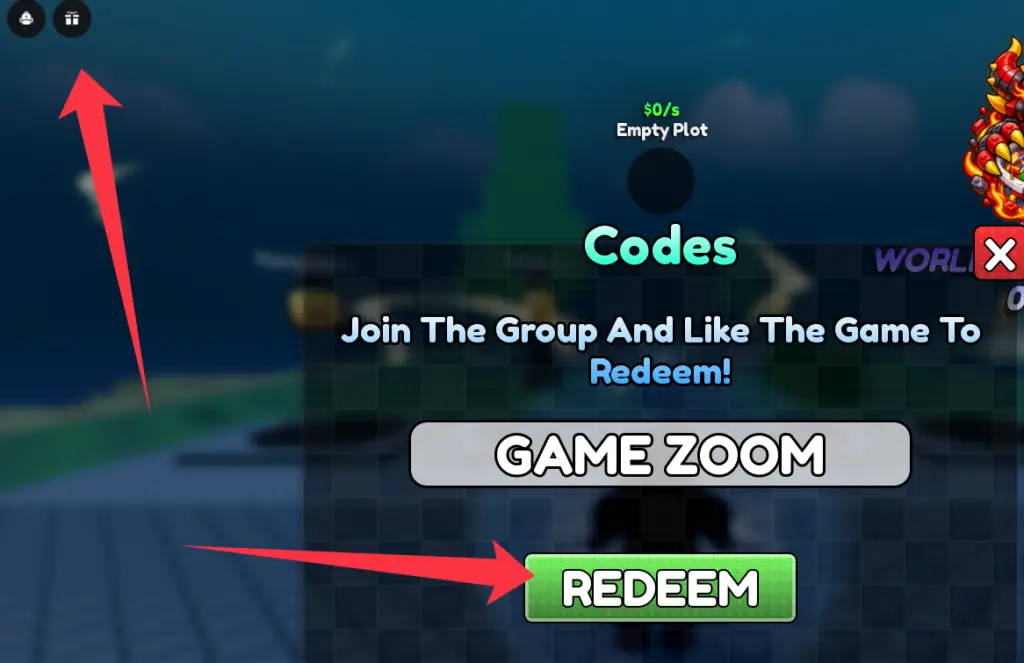 How to redeem codes in Spin a Blue Lock Card