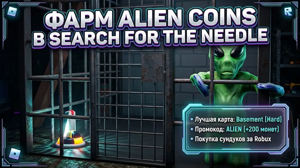 Как получить Alien Coins в Search For The Needle полный гайд