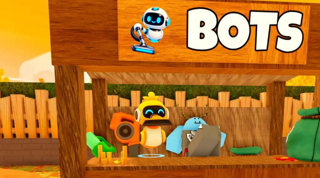 Как получить и использовать Duck Bot в Clean All The Leaves