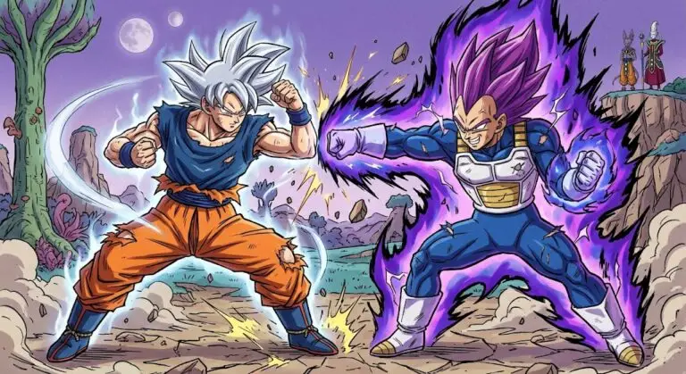 Кто из Сон Гоку и Веджеты сильнее в каждой форме Super Saiyan