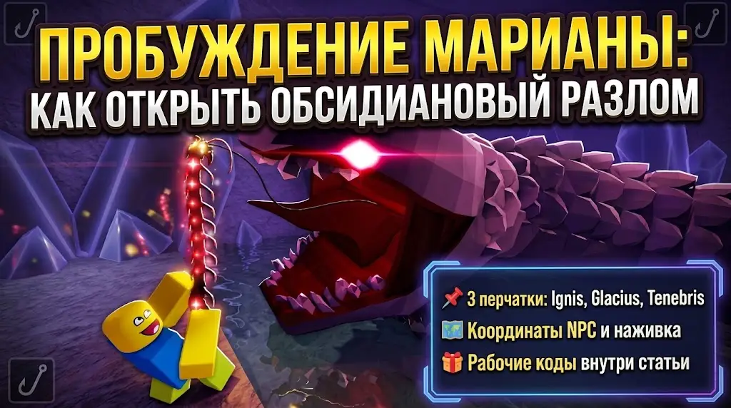 Прохождение квеста «Пробуждение Марианы» как открыть Обсидиановый разлом