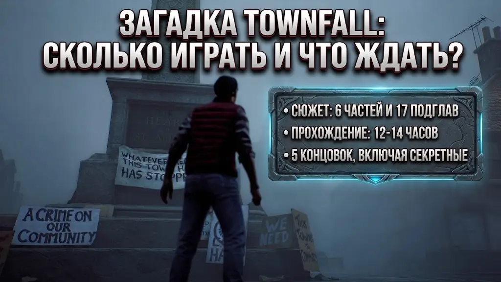 Сколько времени нужно на прохождение Silent Hill Townfall