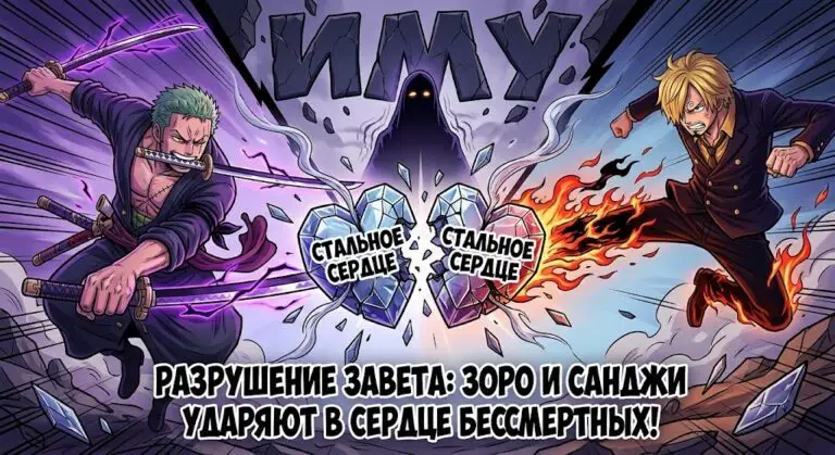 Судьба Святых Рыцарей решена как Зоро и Санджи ослабят Иму в кульминации Эльбафа
