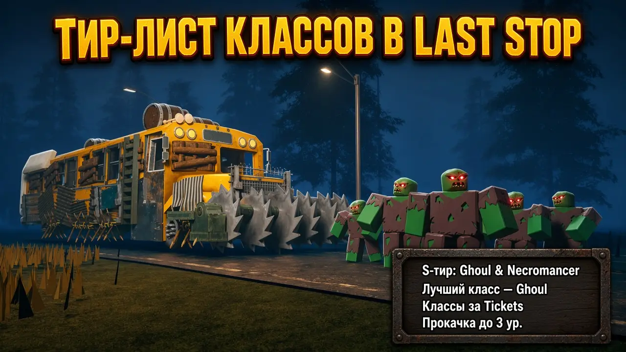 Тир лист классов в Last Stop гайд по лучшим героям