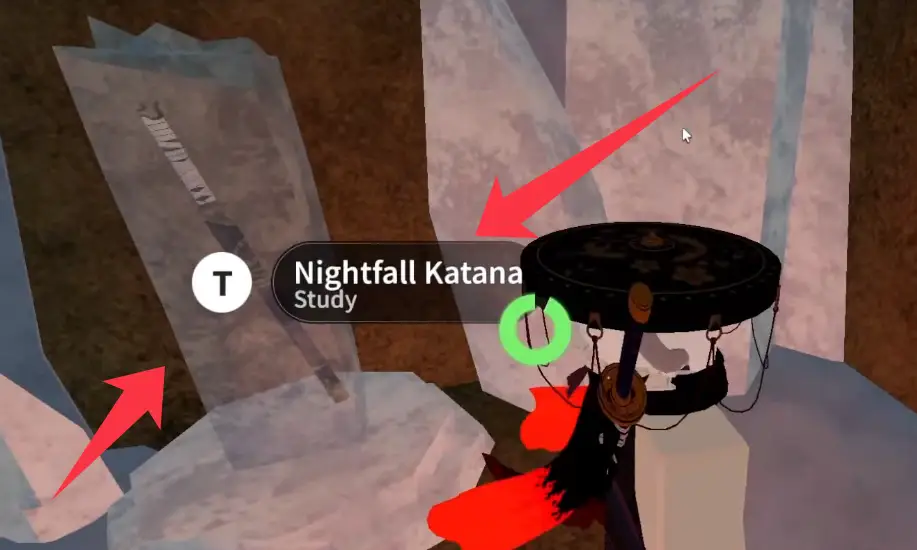 Nightfall Katana в Slayers 2