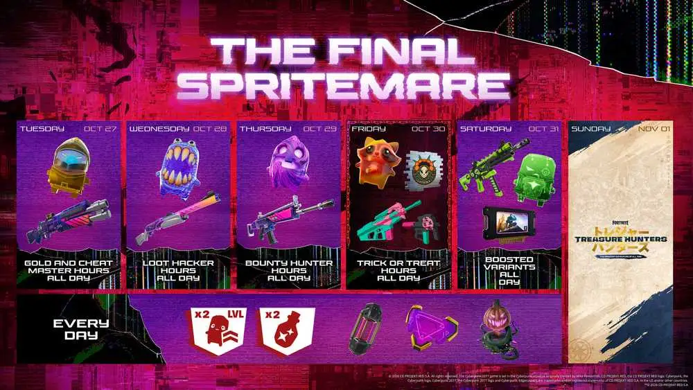 Финальная неделя Spritemare в Fortnite: расписание и награды — article image 1