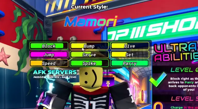 Гайд по стилю Mamori в Volleyball Legends