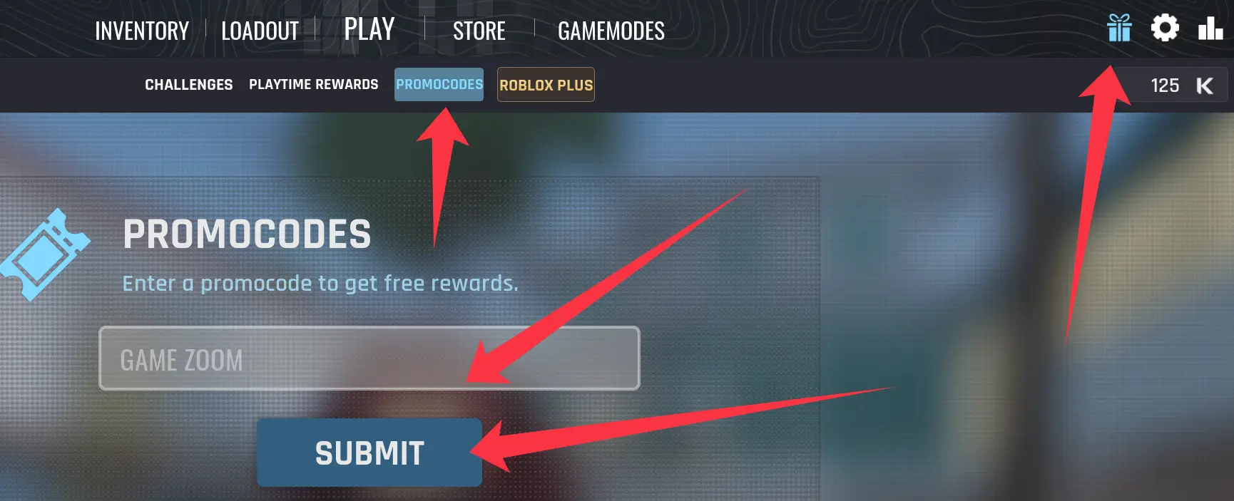 How to redeem codes in Kontra
