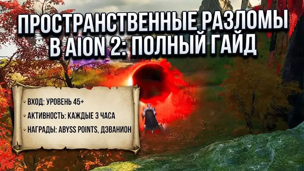 Как находить и проходить Пространственные разломы в Aion 2